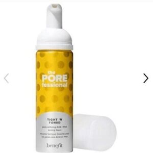 Benefit Skincare Foam with White and Blue Design